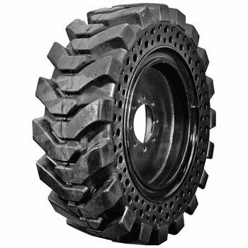 flat proof skid steer tires|14x17.5 solid skid steer tires.